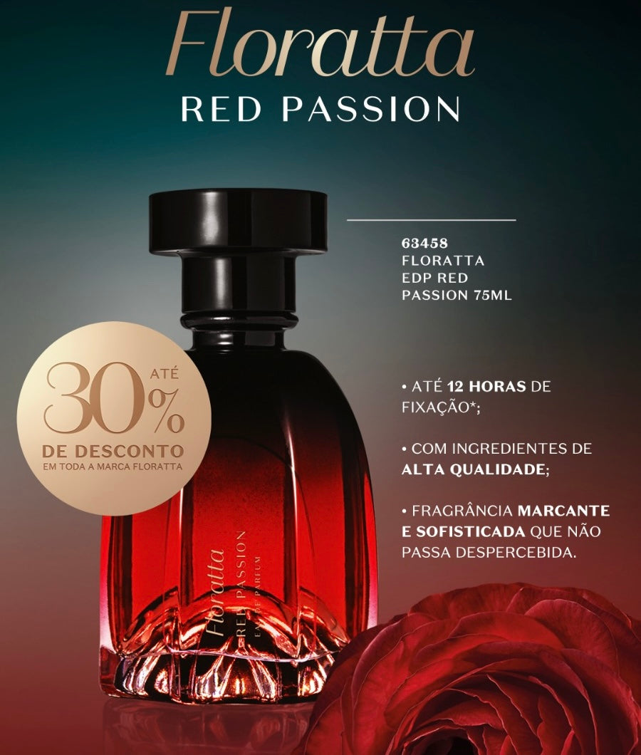 Kit Floratta Red Passion O Boticário