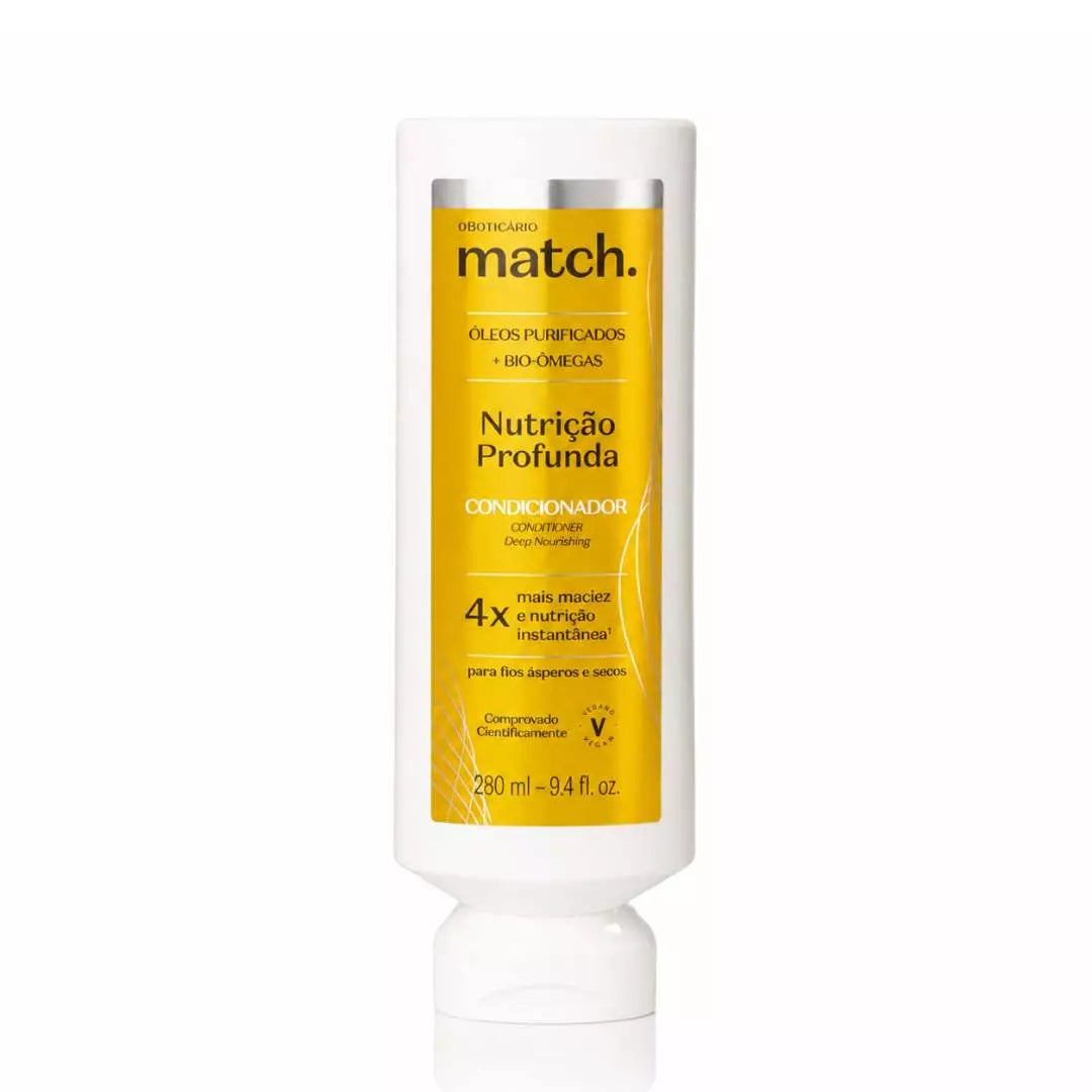 Condicionador Match O Boticário Nutrição 280ml