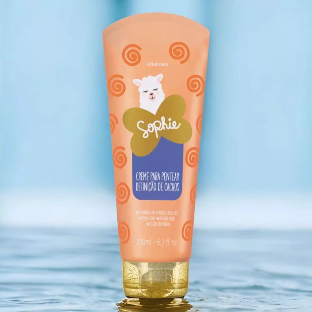 Creme para Pentear Crianças Sophie Cachos 200ml