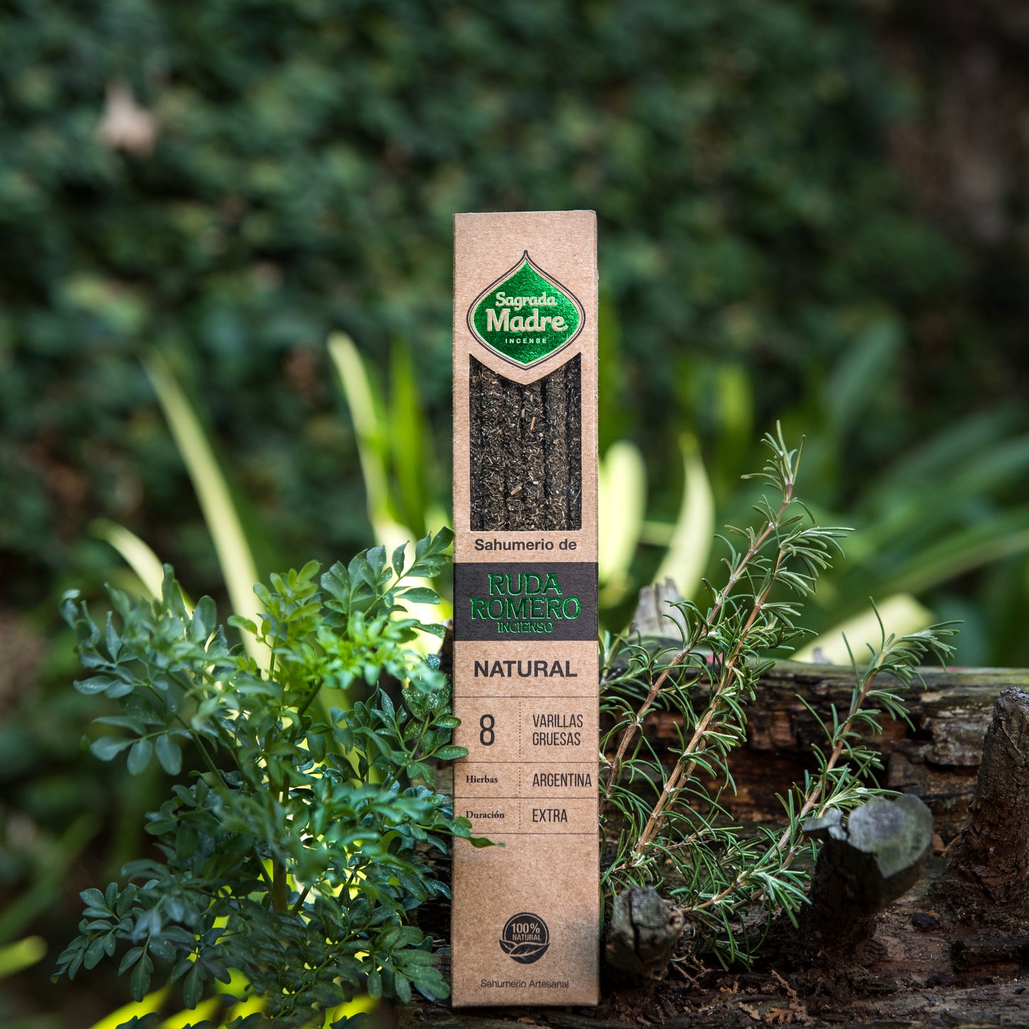 Incenso Natural de Arruda, Alecrim e Olíbano