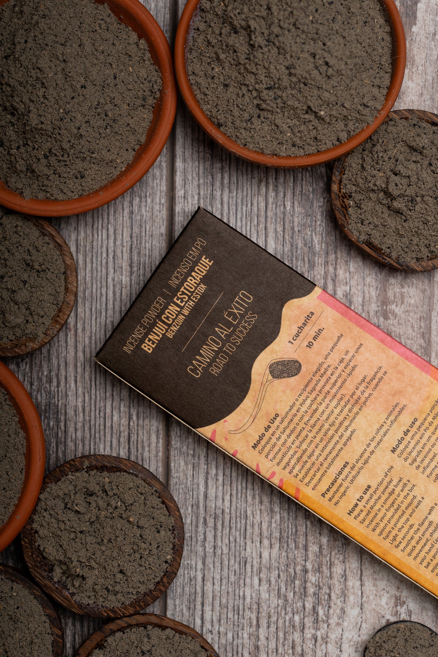 Incenso em Pó Benjoim e Estoraque