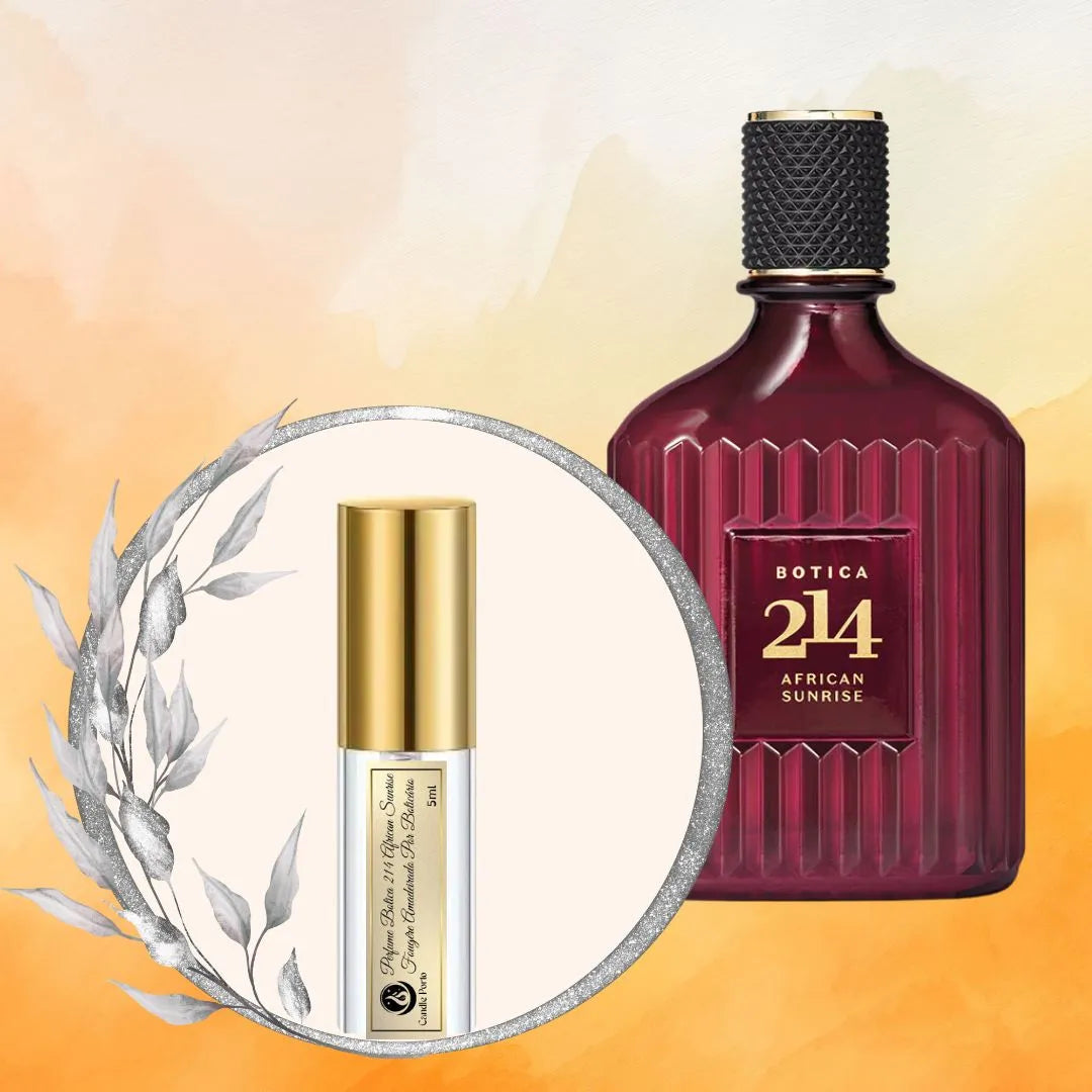 Perfume Homens Botica 214 African Sunrise Fougére Amadeirado 90ml
