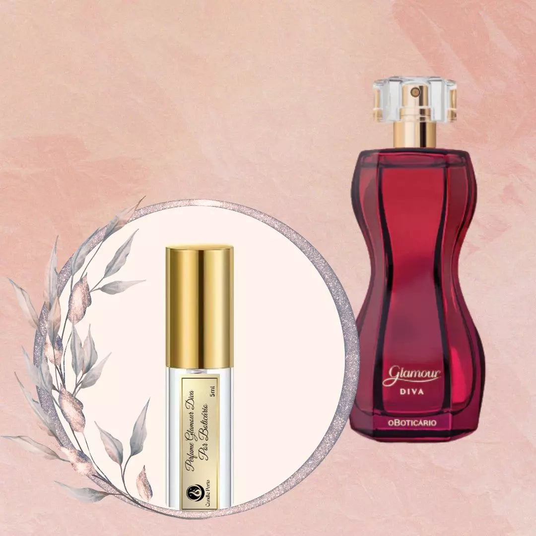 Perfume Mulheres Glamour Diva Eau de Toilette Boticário 75ml