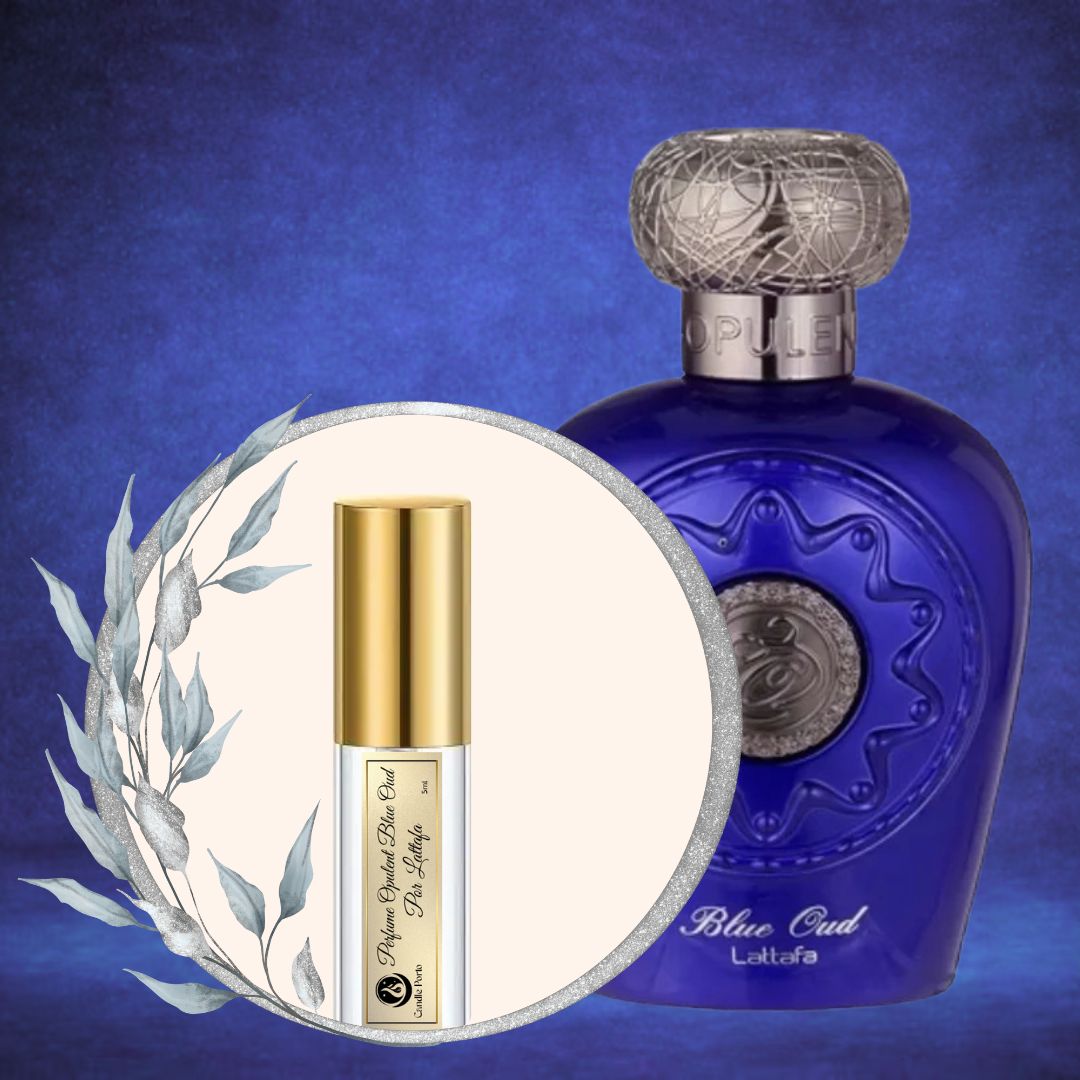 Decante Homens Lattafa Blue Oud Eau de Parfum 5 ml