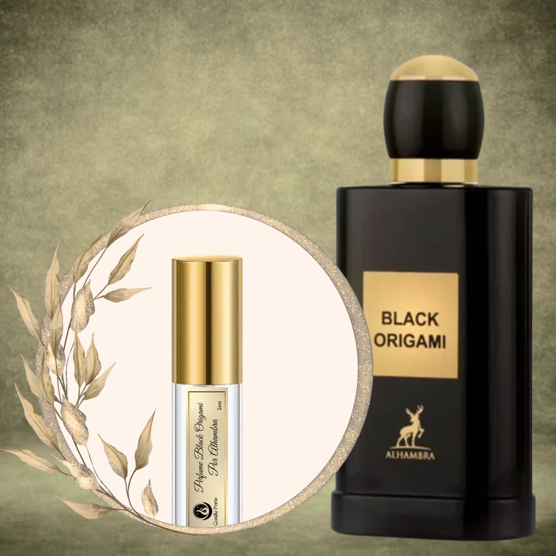 Decante Mulheres Maison Alhambra Black Origami Eau de Parfum 5ml