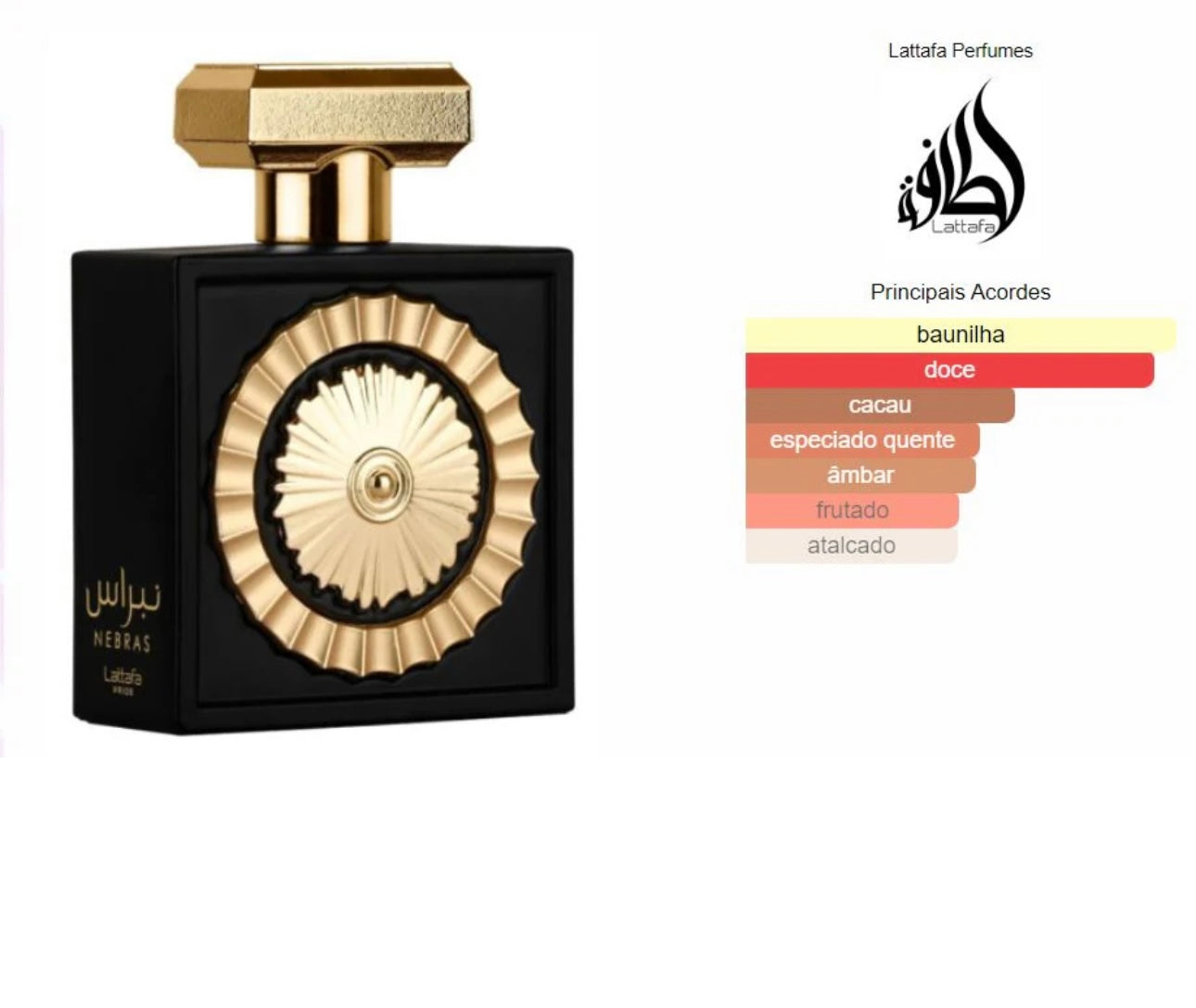 Decante Mulheres Perfume Nebras Lattafa Pride Eau De Parfum 5ml