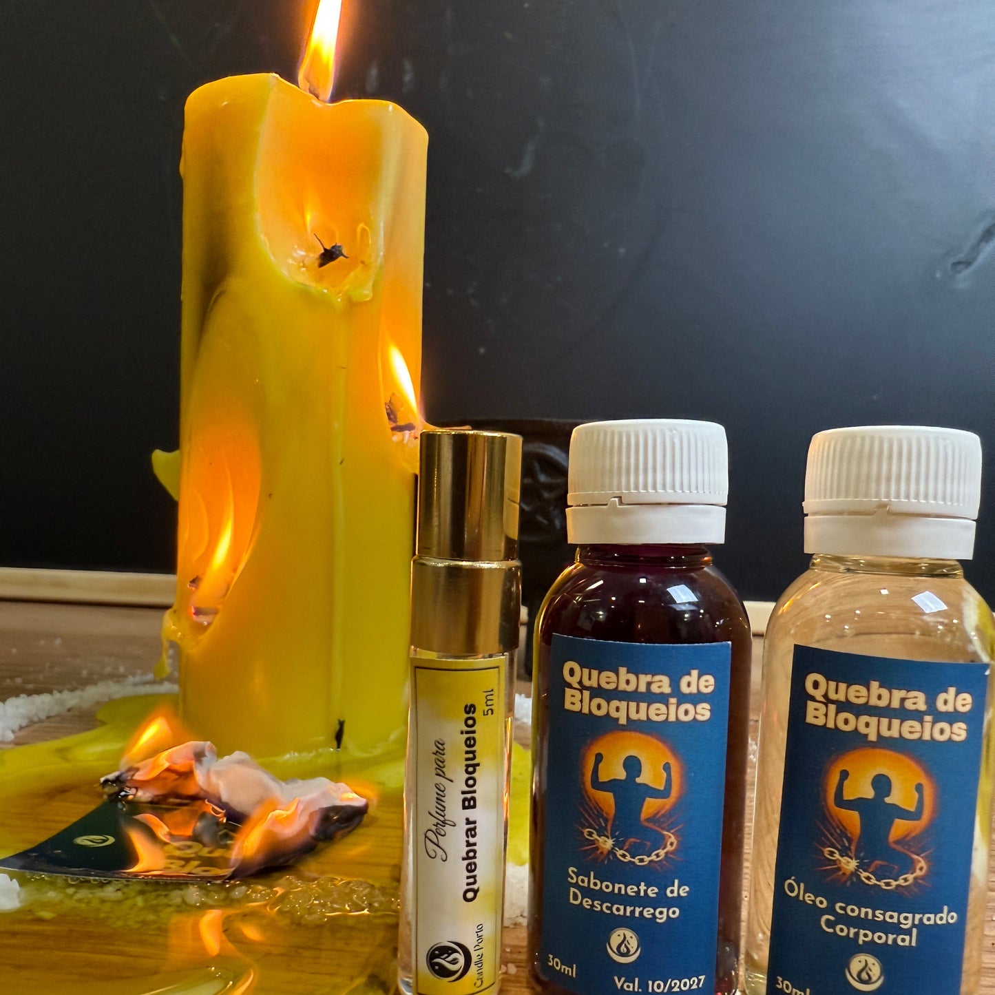 Kit de Ritual para Quebrar Bloqueios