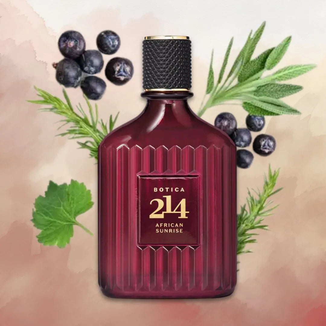 Perfume Homens Botica 214 African Sunrise Fougére Amadeirado 90ml