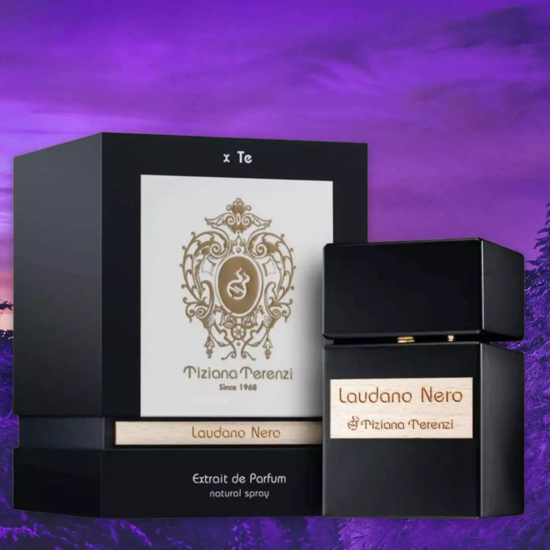 Amostra Decante 5ml Perfume Tiziana Terenzi Laudano Nero Unissexo