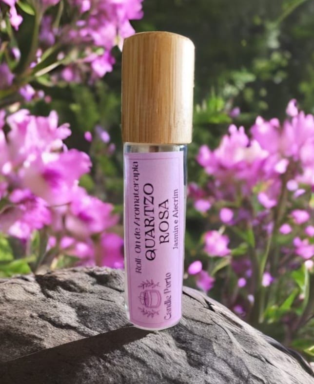 Roll On Aromaterapia Quartzo Rosa