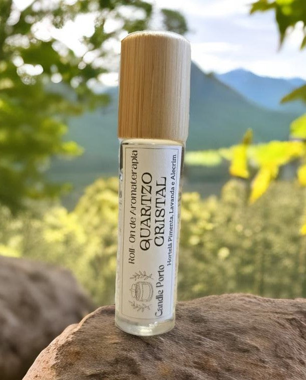 Roll On Aromaterapia Quartzo Cristal