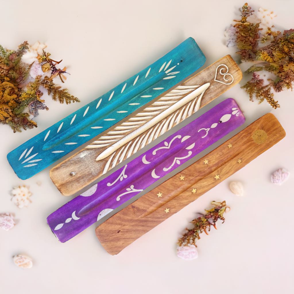 Incensário de Madeira