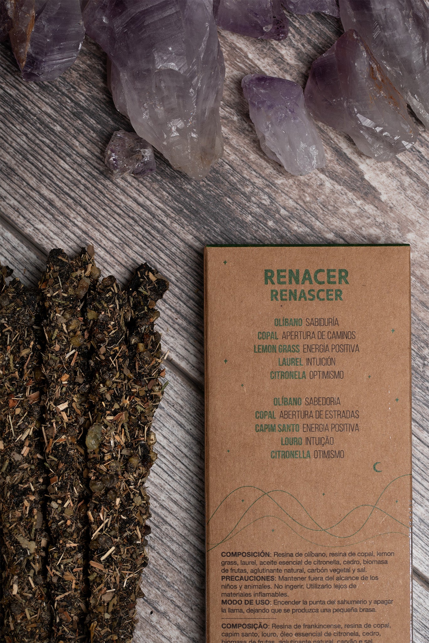 Incenso Energia Limpa Renascer