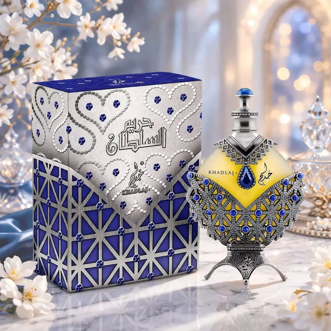 khadlaj Hareem Sultan Blue Óleo de Perfume concentrado