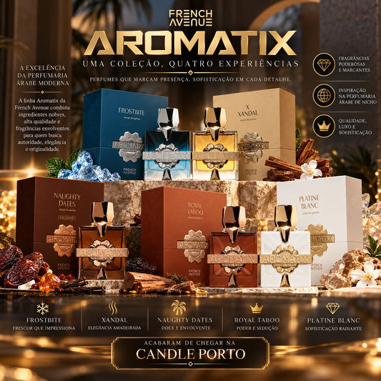 Aromatix by French Avenue: a coleção de perfumes que já chegou à Candle Porto