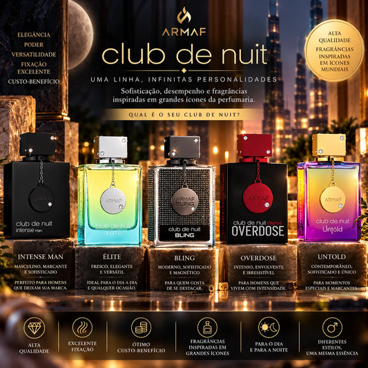 Club de Nuit da Armaf: seis perfumes irresistíveis que já estão disponíveis na Candle Porto