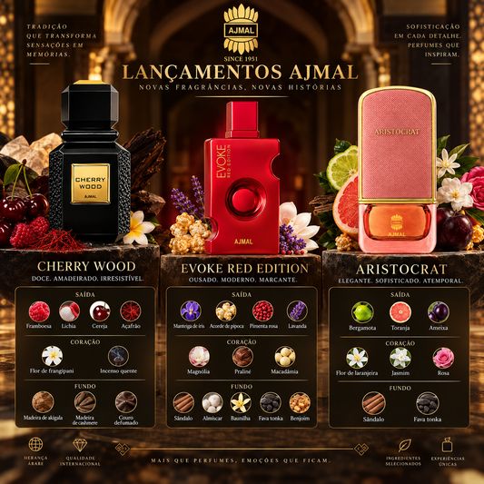 Ajmal Perfumes: conheça a história da marca, os novos lançamentos e a sua chegada à Candle Porto