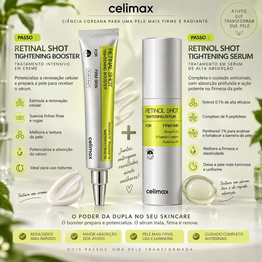 Celimax: conheça a marca coreana e a diferença entre Retinol Shot Serum e Retinal Shot Booster