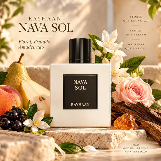 Rayhaan Nava Sol: o novo lançamento que mostra um lado mais sofisticado e minimalista da perfumaria árabe