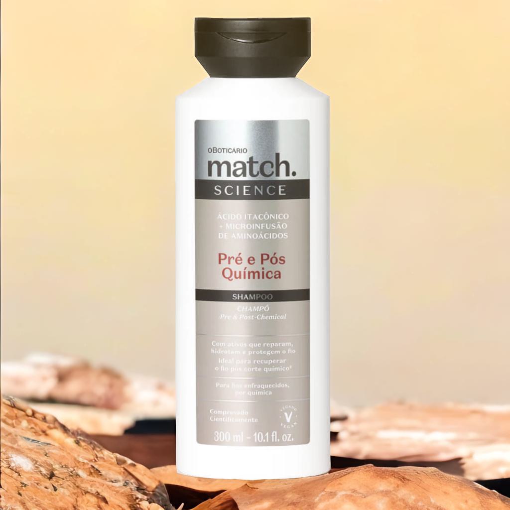 Shampoo Match Pré e Pós Química 300ml
