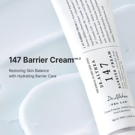 Dr Althea 147 Barrier Cream Daily Skin Barrier Care Deep Hydrating 50ml