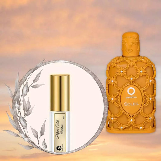 Amostra Decante 5 ml Perfume Soleil Orientica