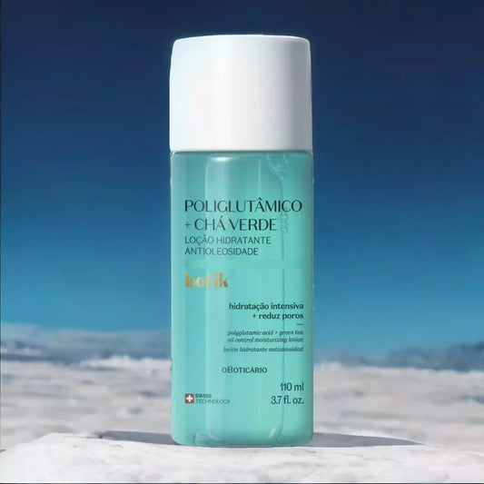 Loção Hidratante Antioleosidade Poliglutâmico + Chá Verde Botik 110ml