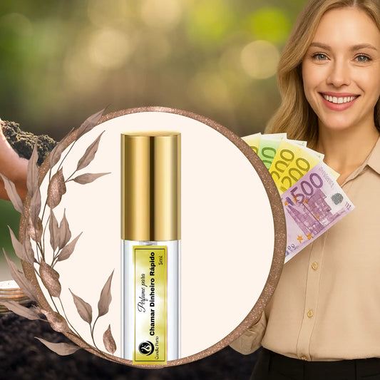 Perfume para Chamar Dinheiro Rápido