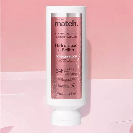 Condicionador Match O Boticário Hidratação e Brilho