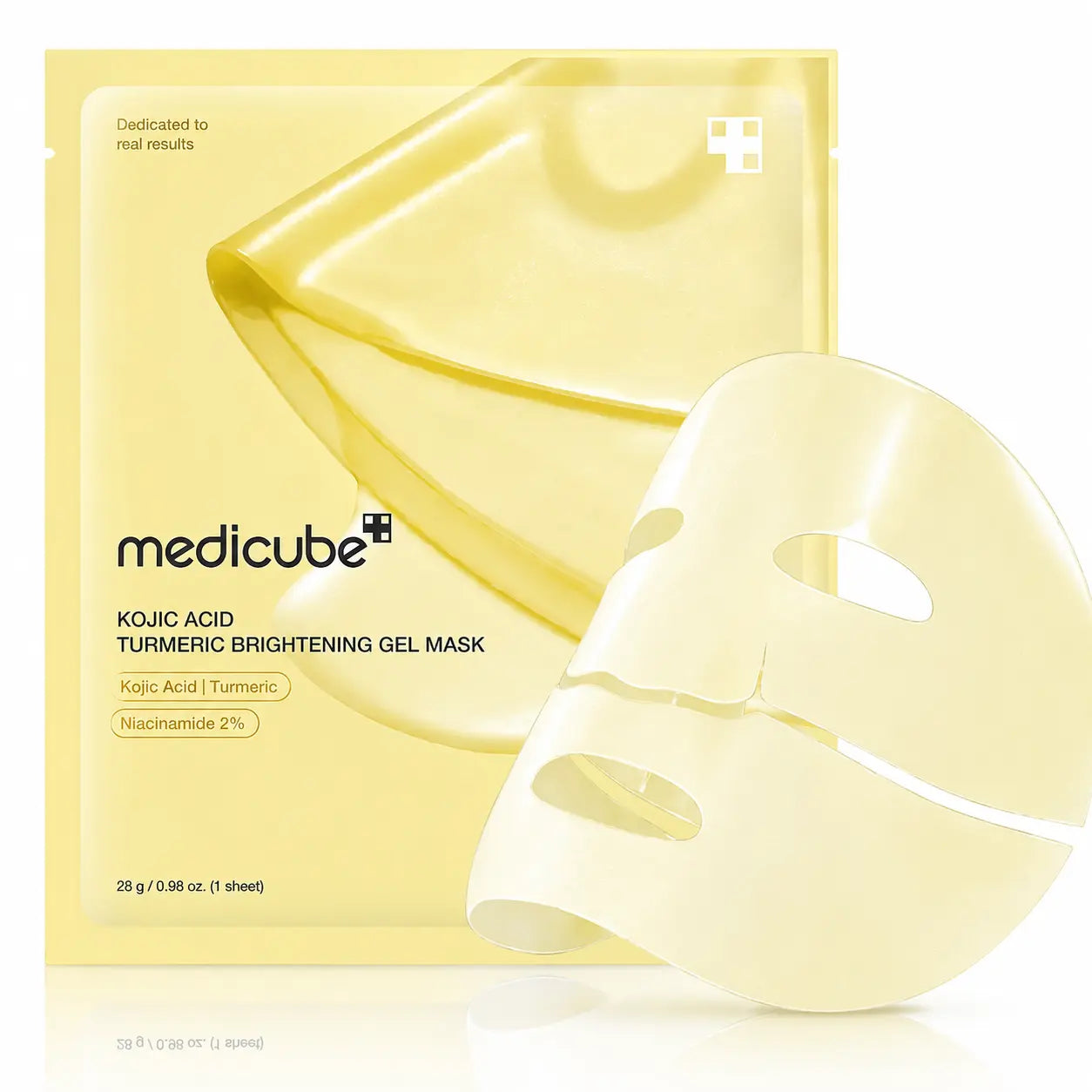 Kojic Acid Turmeric Brightening Gold Jelly Gel Mask Medicube