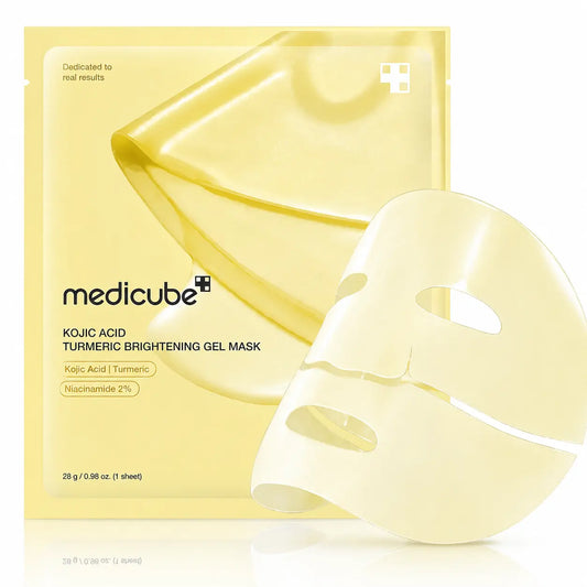 Kojic Acid Turmeric Brightening Gold Jelly Gel Mask Medicube