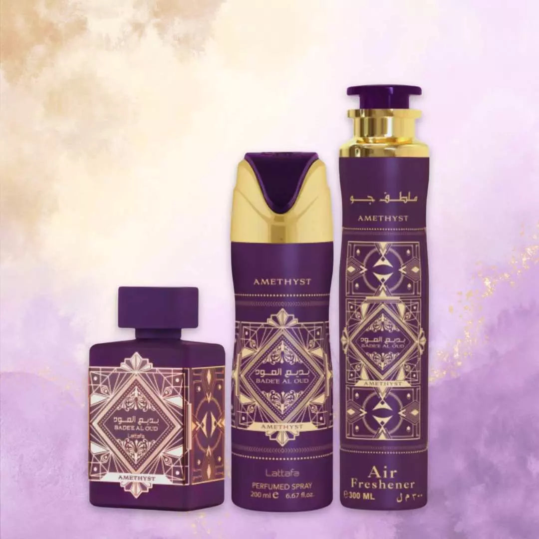 Coffret Lattafa Bade'e Al Oud Amethyst