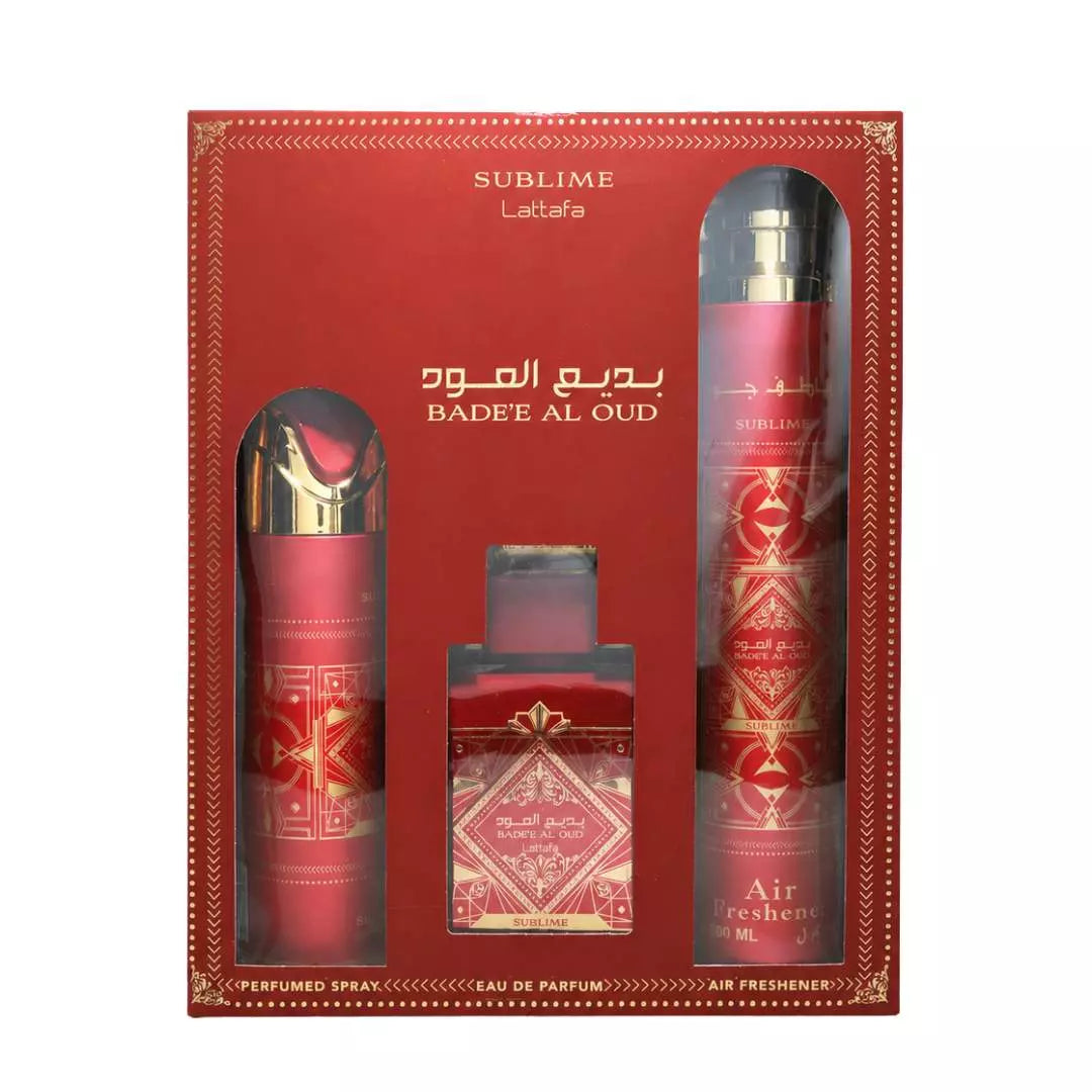 Coffret Lattafa Bade´e Al Oud Sublime