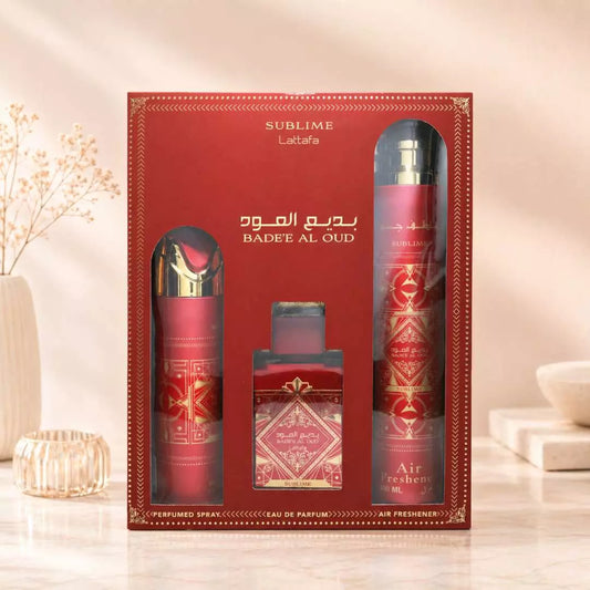 Coffret Lattafa Bade´e Al Oud Sublime