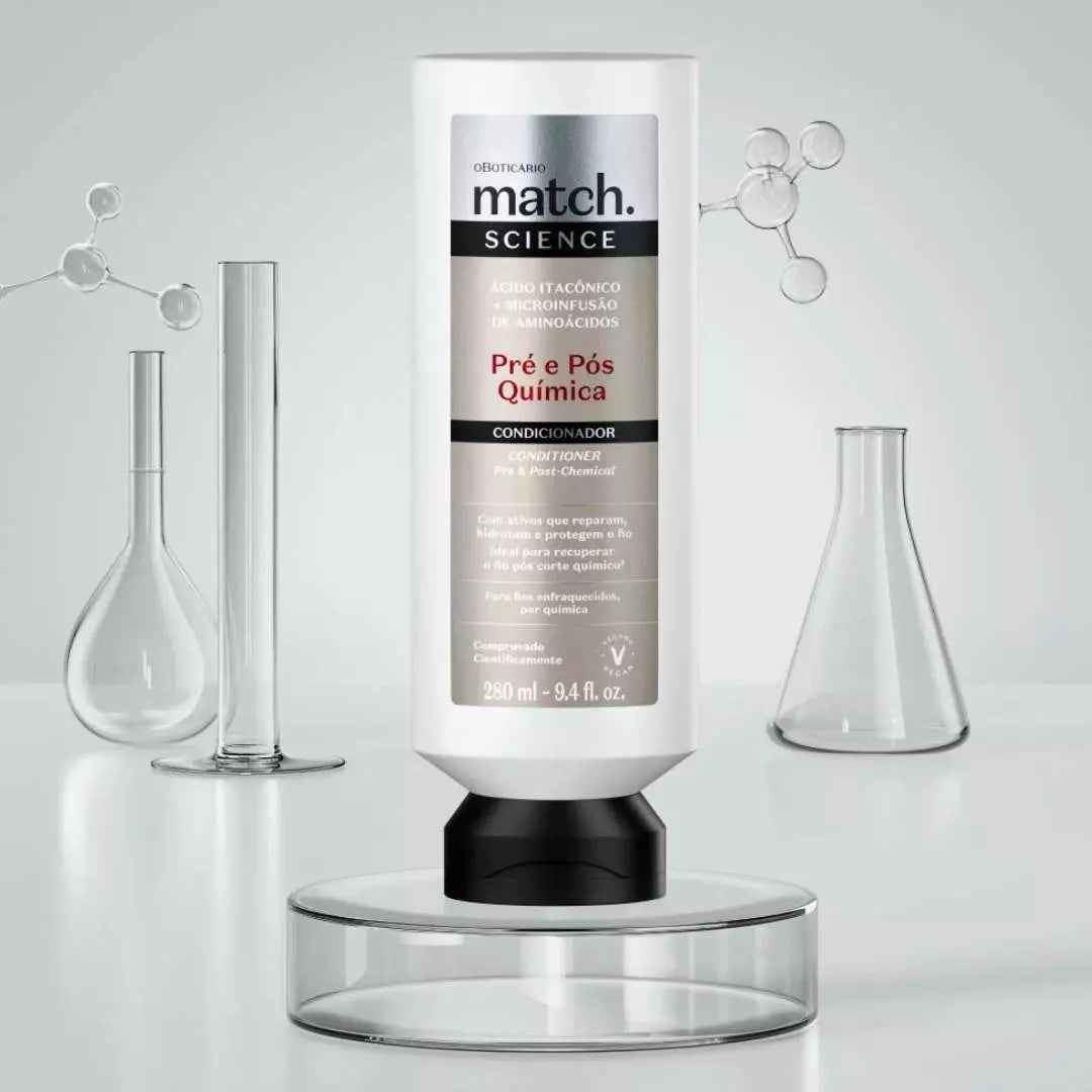 Condicionador Match Science Pré e Pós-Química 280ml