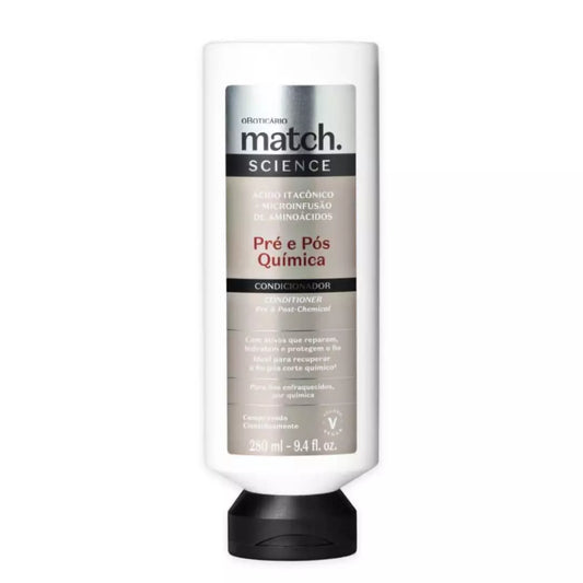 Condicionador Match Science Pré e Pós-Química 280ml