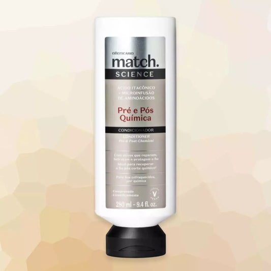 Condicionador Match Science Pré e Pós-Química 280ml