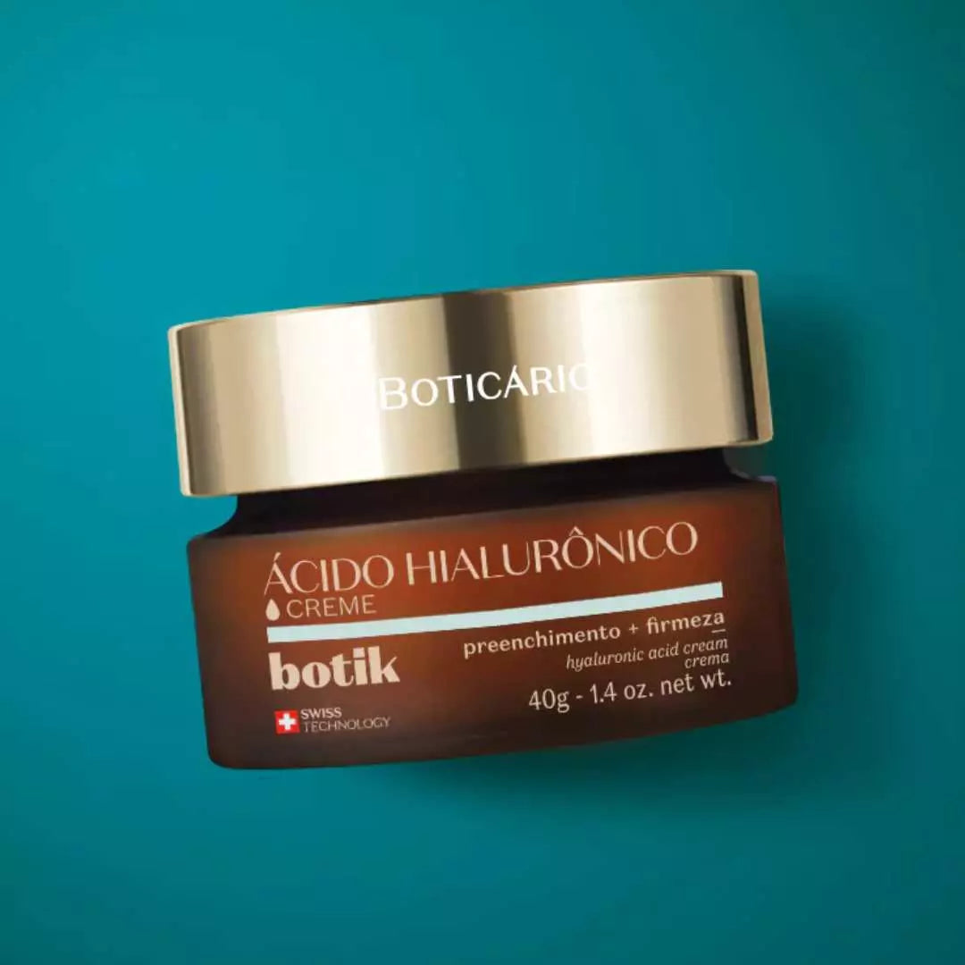 Creme Facial com Ácido Hialurónico Botik, 40g