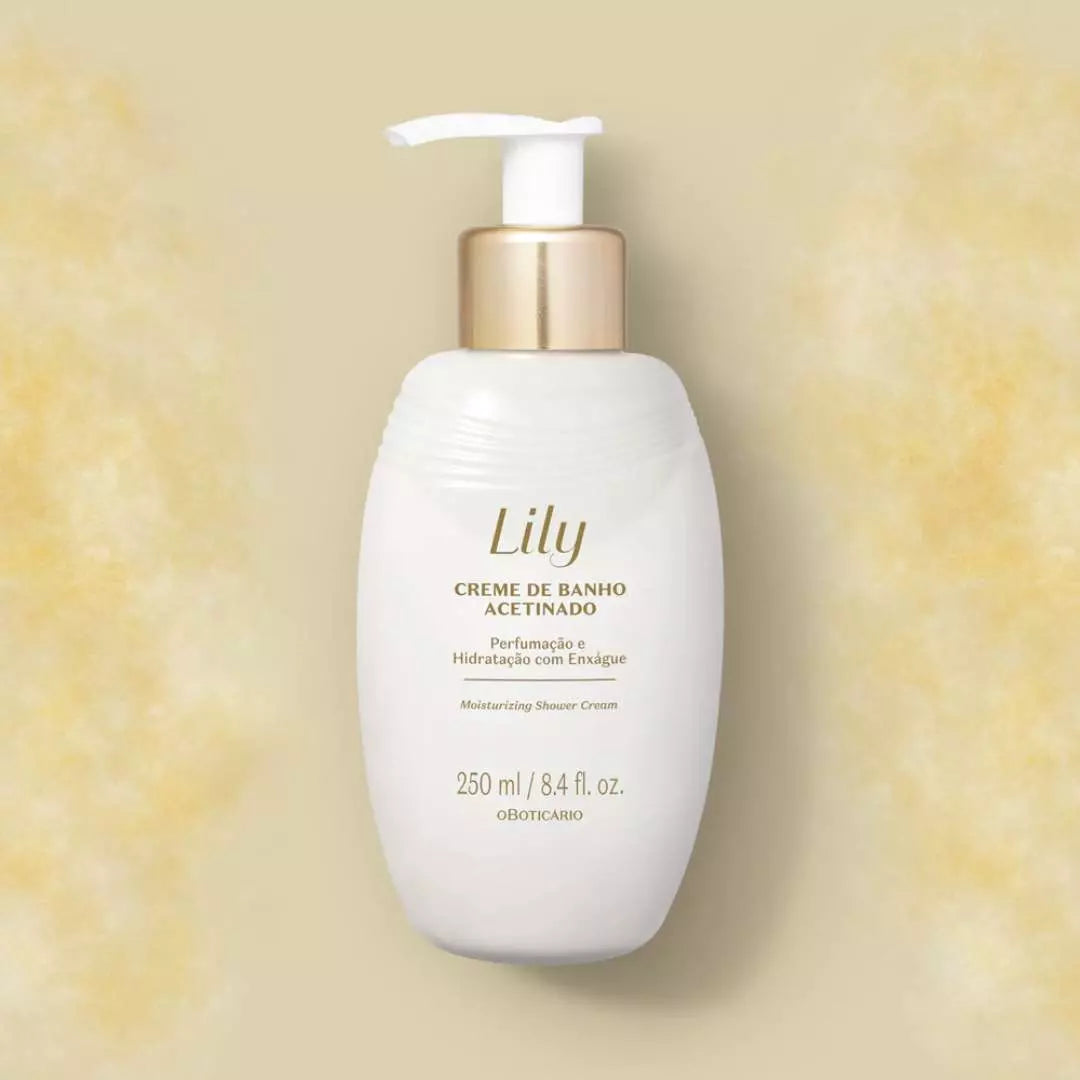 Creme de Banho Acetinado Lily 250ml