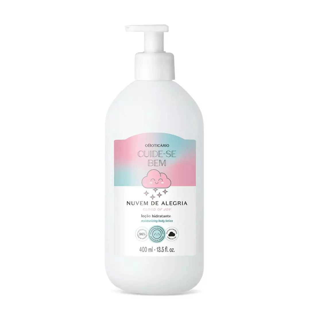 Cuide-se Bem Nuvem de Alegria Loção Hidratante Corporal 400ml