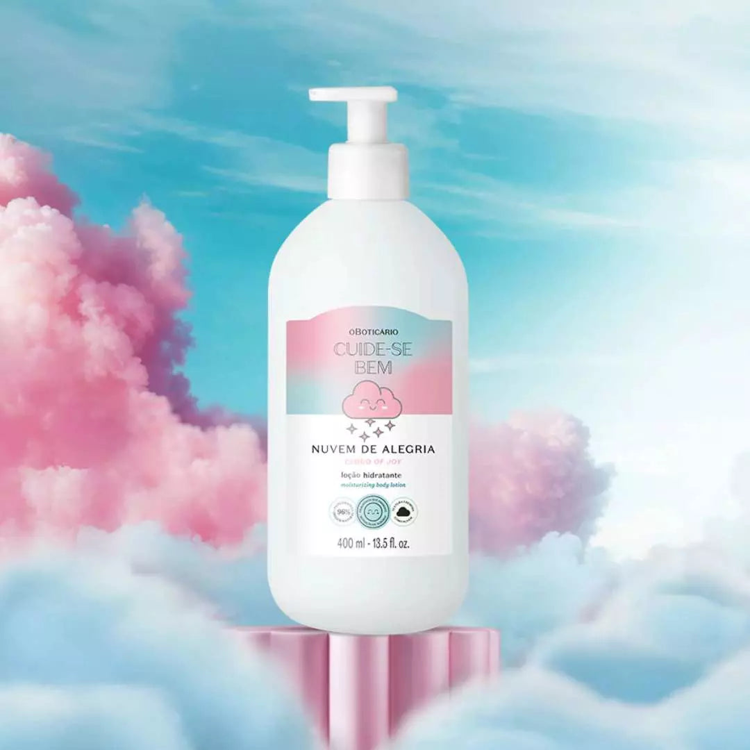 Cuide-se Bem Nuvem de Alegria Loção Hidratante Corporal, 400ml