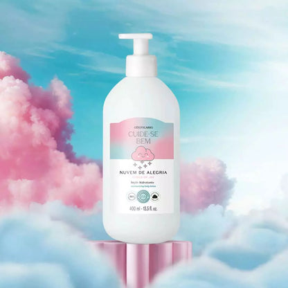 Cuide-se Bem Nuvem de Alegria Loção Hidratante Corporal, 400ml