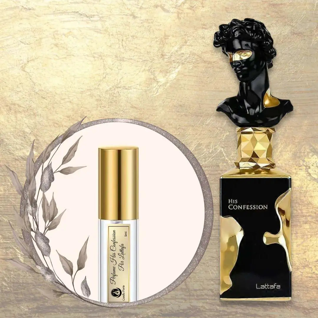 Perfume Lattafa Homens His Confession