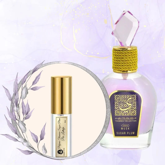Decante Mulheres Lattafa Thameen Sugar Plum Eau de Parfum 100ml