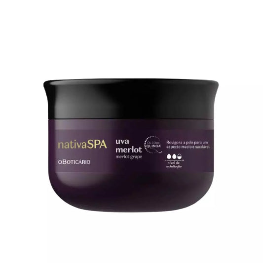 Esfoliante Corporal Nativa Spa Uva Merlot 200g