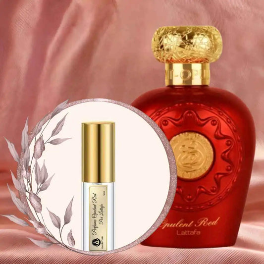 Decante Mulheres Opulent Red Oud Por Lattafa Eau De Parfum 5ml