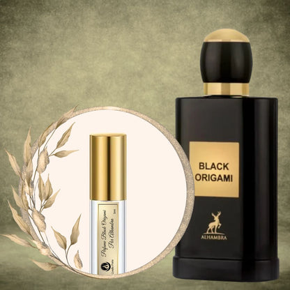 Decante Mulheres Maison Alhambra Black Origami Eau de Parfum 5ml