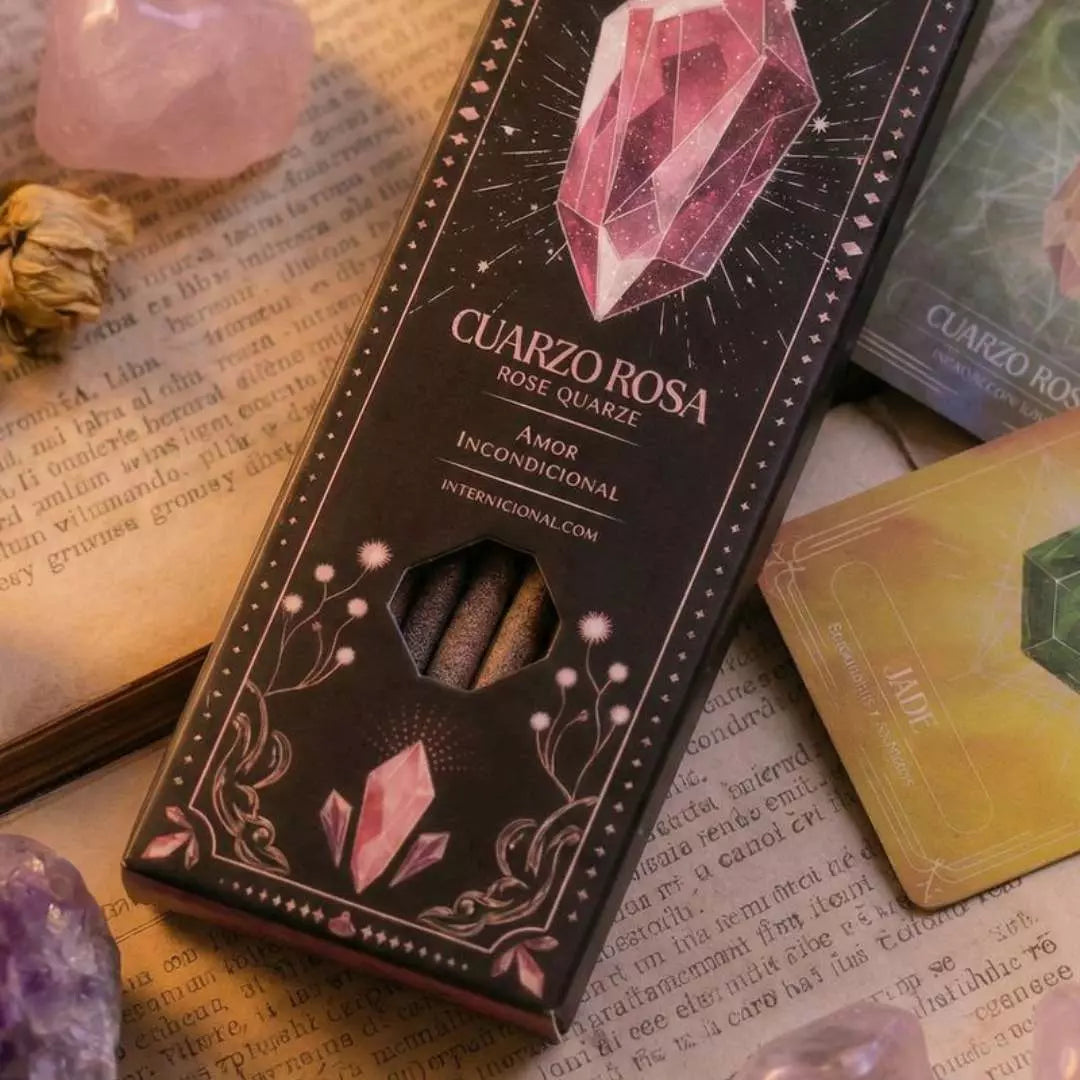 Incenso Tarot de Quartzo Rosa