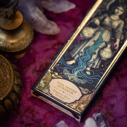 Incenso Tarot de Marselha Pimenta Rosa e Olíbano