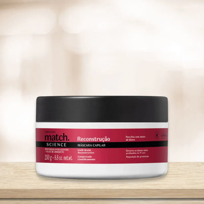 Máscara Capilar Match Science Reconstrução 250g